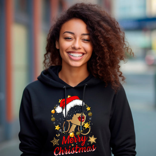 Afro Festive | Christmas Hoodie
