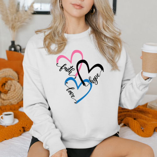Faith Hope Love | Unisex Sweatshirt v2