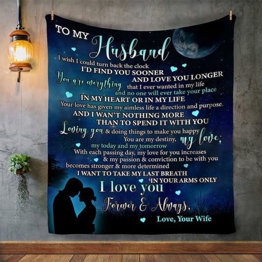 Wife To Husband | Moonlight Blanket