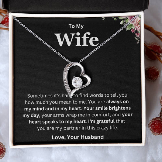 Husband To Wife | Heart Speaks - Forever Love Necklace