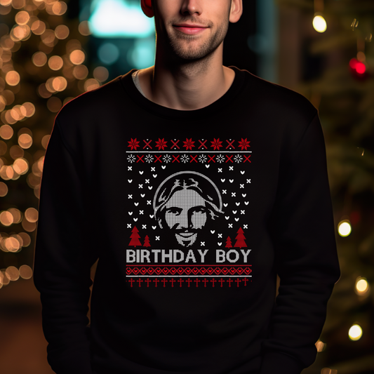 Birthday Boy Jesus | Christmas Sweater